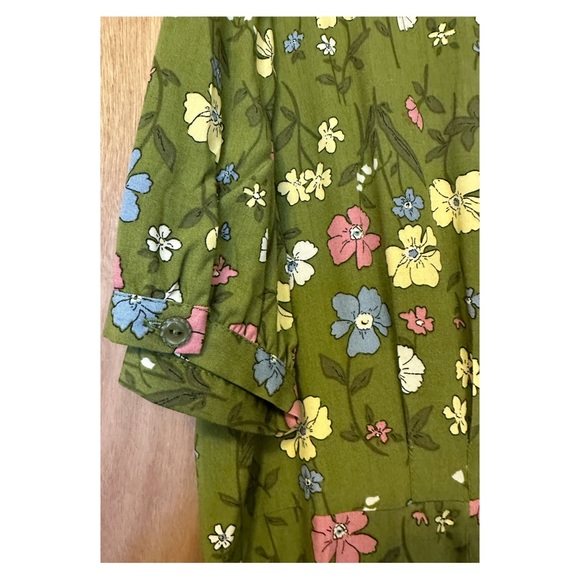 ModCloth Wildflower Power Shirt Dress NWT - Picture 8 of 12